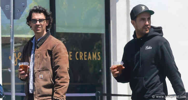 Joe Jonas Spends the Day Shopping with Longtime Pal Greg Garbowsky