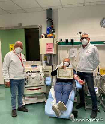 Fratres, cento donazioni per Enrico Martinelli - tvprato.it