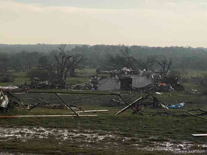 LIVE: Tornado damage reported in Salado, Florence