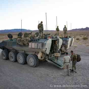 Marine Amphibious Vehicle with Drones Considered For Future Marine Recon Unit