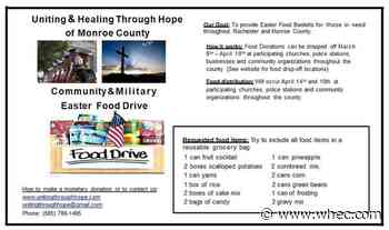 Community leaders hold Easter food drive