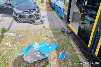 Schon wieder! Straßenbahn-Unfall in Chemnitz - TAG24