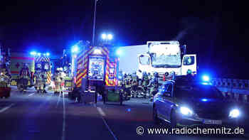 100.000 Euro Schaden bei LKW-Unfall auf A4 - Radio Chemnitz