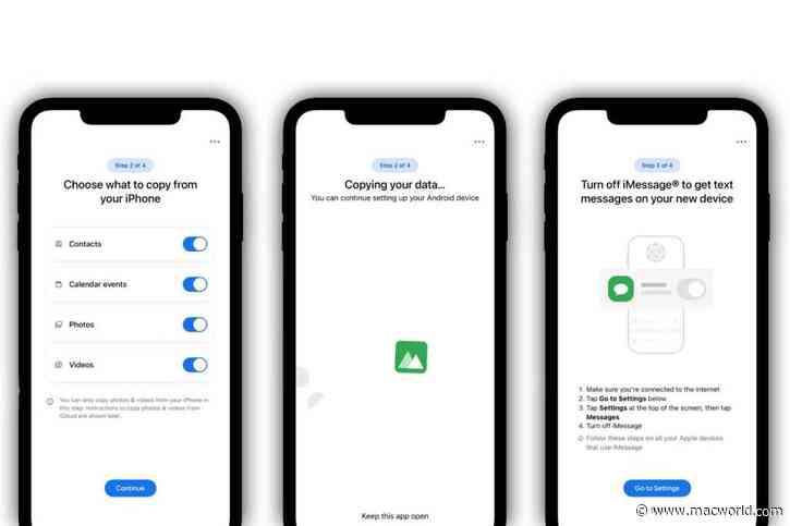 Google’s ‘Switch to Android’ app on iOS helps you exit Apple’s walled garden