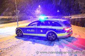 Wintereinbruch sorgt für Probleme auf Straßen in Mannheim und Umgebung - Mannheim - Nachrichten und Informationen - Mannheimer Morgen