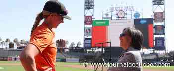 Alyssa Nakken réalise une première dans l'histoire du baseball majeur