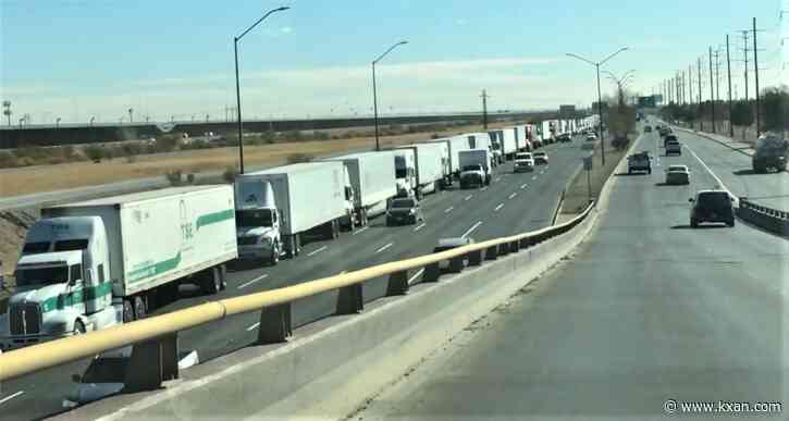 Gov. Abbott eases state inspections at one commercial bridge, as trade remains snarled across the border