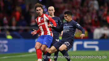 Atlético Madrid gegen ManCity JETZT live: Großchance für Griezmann - die Uhr tickt für Pep