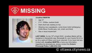 OPP searching for missing man last seen in Kemptville - Ottawa.CityNews.ca