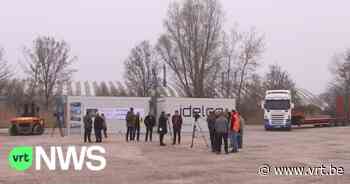 Idelco uit Zwevezele levert containerwoningen voor nooddorp in Mechelen - VRT NWS
