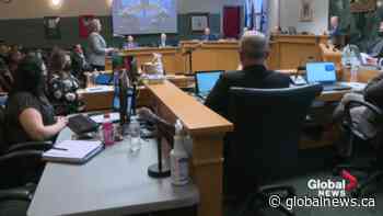 Leduc firefighter addresses council after filing harassment lawsuit - Global News
