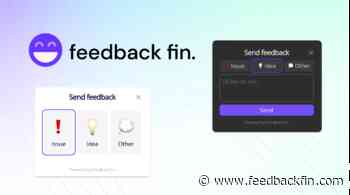 Feedback Fin - An open-source widget to collect feedback, from any website