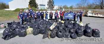 Vercelli Plastic Free: 110 sacchi di rifiuti tolti dalla zona di via Ettore Ara - InfoVercelli24.it