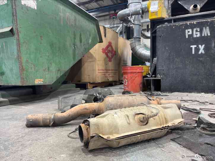 Texas police evaluating how they can crack down on thieves reselling catalytic converters