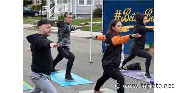 Street Yoga Under the Cherry Blossoms Event Promotes Healthy Lifestyles in Belleville - TAPinto.net