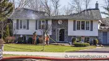 Devastating house fire still smoldering - Belleville Intelligencer