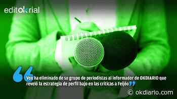 VOX no puede comportarse como Sánchez o Iglesias - Okdiario