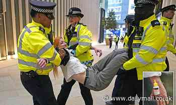 Extinction Rebellion London protests: Activists march on Buckingham Palace - Daily Mail