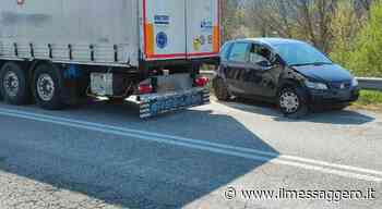 Incidente tra un'auto e un tir: caos sulla superstrada Cassino-Sora - ilmessaggero.it