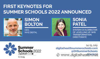 Simon Bolton and Sonia Patel to join Digital Health Summer Schools 2022 - Digital Health