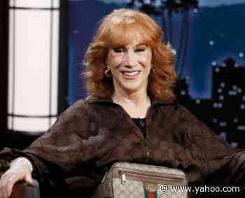 Kathy Griffin says she's still struggling with her voice after lung cancer surgery: 'I'm very self-conscious' - Yahoo Entertainment