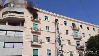 Incendio in appartamento, paura in viale Trieste a Cagliari - L'Unione Sarda.it - L'Unione Sarda.it