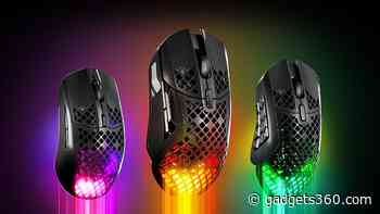 SteelSeries Aerox 9 Wireless, Aerox 5 Gaming Mice Launched