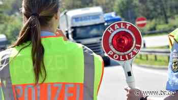 Polizei-Bilanz nach Schwertransporter-Kontrollen in Unterfranken - br.de