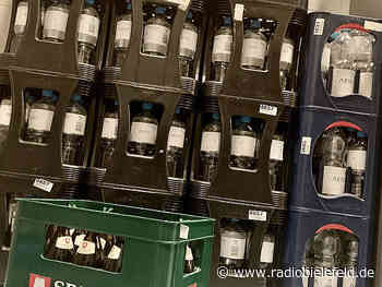 Hunderte Pfandflaschen gestohlen: Bielefelder Polizei sucht Zeugen - Radio Bielefeld
