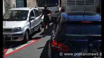 Traffico fermo in galleria a Gragnano direzione Sorrento Napoli. Amalfi caos parcheggi - Positanonews - Positanonews