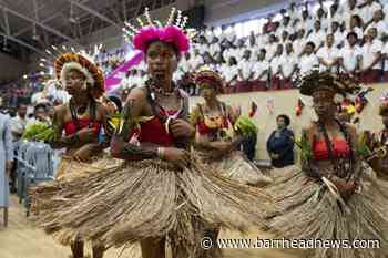 Anne greeted by traditional performances at Papua New Guinea school - Barrhead News