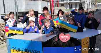 Pannenkoeken brengen 581 euro op voor Oekraïne - Het Laatste Nieuws