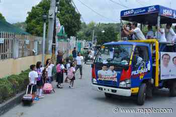 WATCH: Isko Moreno back on campaign trail after volunteer group switch - Rappler
