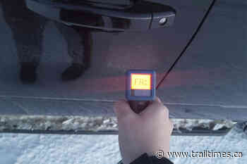 Second week of April brings a range of calls to Trail RCMP – Trail Daily Times - Trail Times