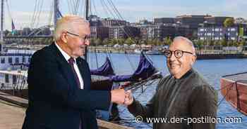 Bundespräsident Steinmeier trifft Waldemar Schlenski in Kiel - Der Postillon