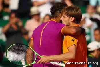 Monte Carlo Flashback: Rafael Nadal overcomes slow start to beat David Goffin - Tennis World USA
