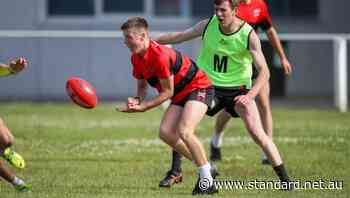 Cobden debutant Henry Robertson proud to wear the Bombers' famous black and red sash - The Standard