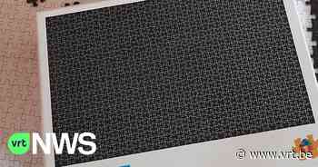 Vrouw uit Leuven wil van "ellendige" puzzel af: "1.000 zwarte ministukjes, ik geef het op" - VRT NWS