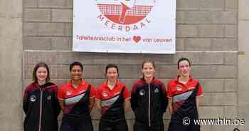 Dames van TTC Meerdaal stoten door naar Superdivisie - Het Laatste Nieuws