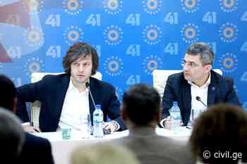 GD Lists Conditions for High-Level Ukraine Visit - Civil Georgia