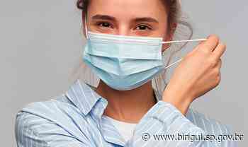 Birigui segue decreto estadual e uso de máscara deixa de ser obrigatório em locais fechados - Prefeitura de Birigui (.gov)
