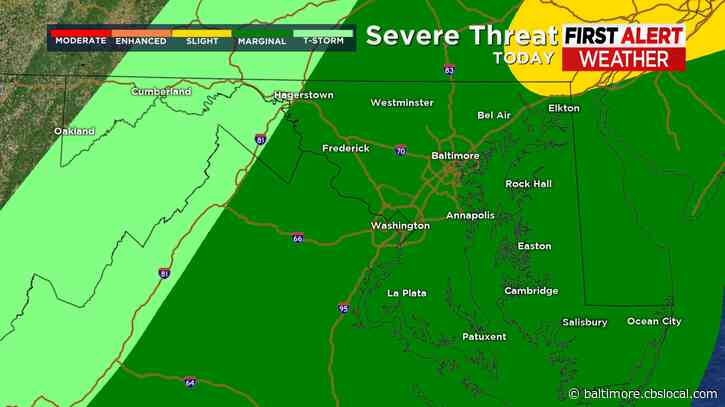 Maryland Weather: Mild Morning, Tracking Afternoon Storms