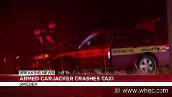 Shot fired in carjacking; suspect arrested after chase