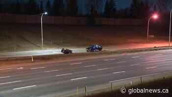 Whitemud Drive reopens following serious two-vehicle collision Wednesday