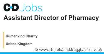 Humankind Charity: Assistant Director of Pharmacy