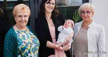 De familie Van Ransbeeck-Tyberghien uit Lebbeke viert met de geboorte van dochtertje Paulien een trots viergeslacht - Het Laatste Nieuws