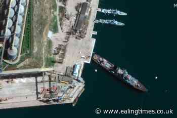 Ukraine says missiles hit Russian flagship as crew evacuates - Ealing Times