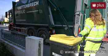 Abfuhr der Gelben Tonne im Kreis Ravensburg läuft besser - Schwäbische