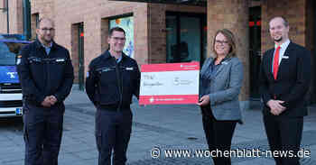 THW Ortsverband Weingarten erhält 3.000 Euro von der Kreissparkasse Ravensburg - WOCHENBLATT