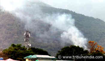 Forest fires in Dharamsala - The Tribune India